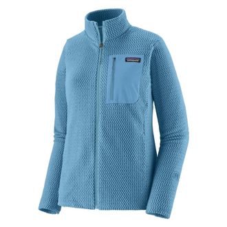 Patagonia Fleece Jackets, female, Blue, Size: M R1 Air Jacket
