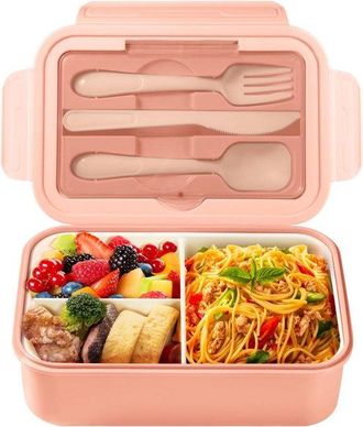 OEM Fiambrera, Fiambrera Bento, Fiambreras, Caja Para S&aacute;ndwiches, Contenedor Para Guardar Pan, Fiambrera Infantil, Irrompible, Rosa