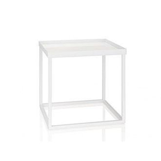Andrea House Mu14088 Mesa Metal/vid Apilable Blanco - Ref: Mu14088 - Andrea House