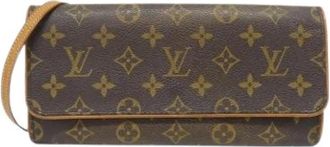 Louis Vuitton Pre-owned Clutches, female, Brown, Size: ONE SIZE Pre-owned Pochette Shoulder Bag