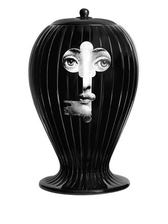 Fornasetti Serratura vase - Black