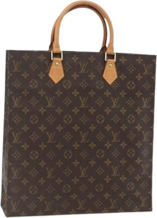 Louis Vuitton Pre-owned Tote Bags, female, Brown, Size: ONE SIZE Pre-owned Vintage Canvas Tote Bag