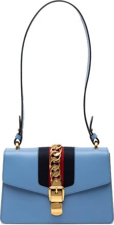 Gucci Pre-owned Gucci Small Leather Sylvie Web Satchel Ladies 421882.486628