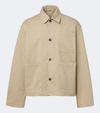 J.W.Anderson Embroidered cotton canvas jacket