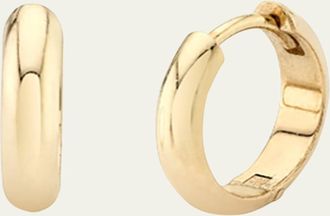 Lizzie Mandler 18K Yellow Gold Basic Chubby Huggie Earrings, 10mm