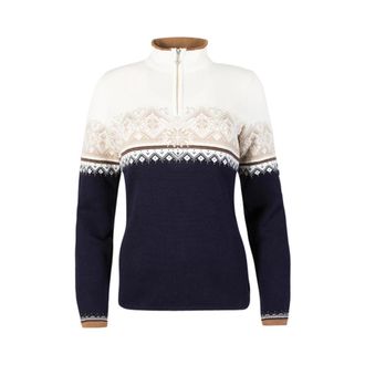 Dale of Norway 91461 St.moritz Fem. Sweater_P 923.59.005.s - Dames - Coltruien - Blauw - L - Truien & Vesten