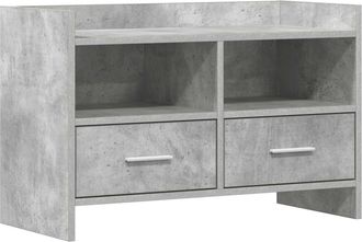 vidaXL Mueble De Tv 71,5 X 33 X 47 Cm Gris Hormig&oacute;n Vidaxl