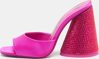 The Attico Luz Crystal Embellished