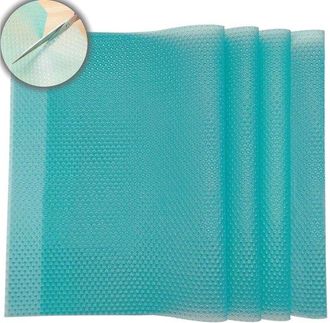 OEM Set Di Tappetini Per Frigorifero (8 Pezzi) Tappetini Per Ripiani In Vetro Tappetini In Eva Facili Da Pulire E Resistenti Alle Macchie Tappetino Idrore