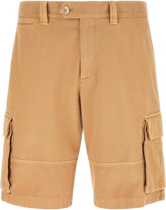 Brunello Cucinelli Korte Broeken, Heren, Beige, L, Shorts