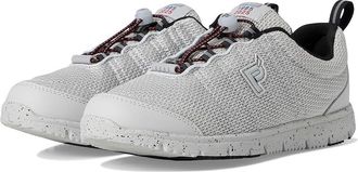 Propét Travel Walker II Womens Lace up casual Shoes Eurythmic Grey : 7.5 XX (4E), Canvas/Cotton/Synthetic