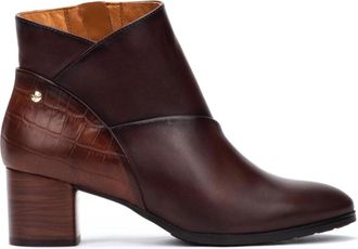 Pikolinos Womens Calafat Ankle Boots In Caoba