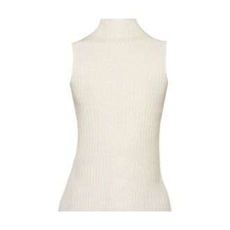 arch4 Turtlenecks, female, Beige, Size: M Mika Ribbed Turtleneck Tank