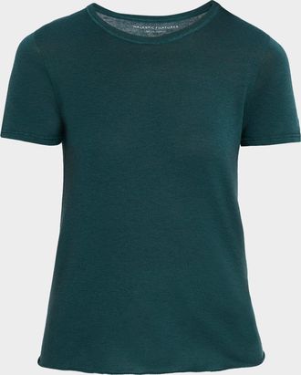 Majestic Filatures Machine Washable Cashmere Crewneck T-Shirt