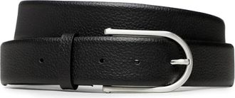 Guess Echt Leren Riem - unisex - Riemen - Zwart - M - Leer - Accessoires