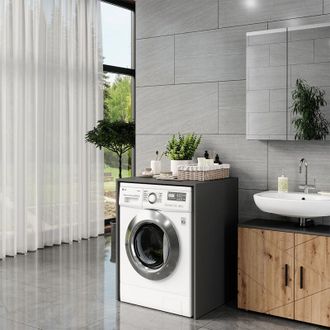 Vicco Mueble Para Lavadora Irma, Antracita, 68 X 88.5 Cm, Vicco