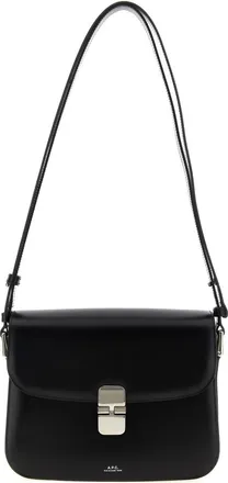 A.P.C. Black Grace Shoulder Bag