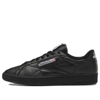 Reebok Club C Grounds Low Tops Casual Skateboarding Shoes Unisex Black GY8788