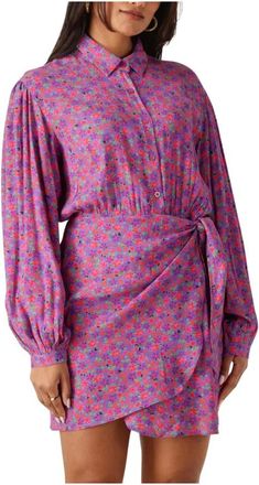 Ydence Ydence, Dames, Jurken, Veelkleurig, Maat: XS Denim