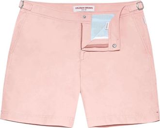 Orlebar Brown Norwich Linen Rodeo - Heren - Korte Broeken - Roze - W32 - Linnen - Korte Broeken