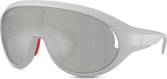 Moncler Me 8010 50278V Zonnebrillen - unisex - Zonnebrillen - Wit - 36 MM - Accessoires