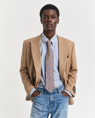 GANT Men Silk Foulard Tie (ONE SIZE) RICH BLUE