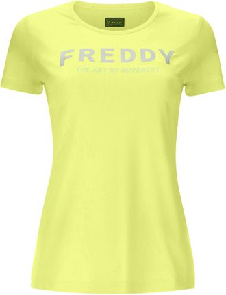 Freddy T-shirt in tessuto tecnico traspirante riciclato con stampa