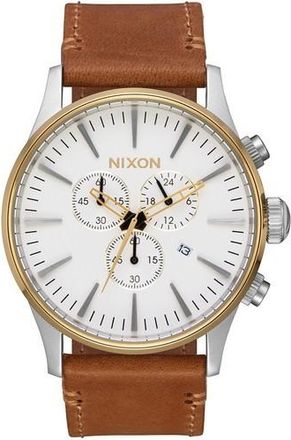 Nixon Mens Watch A4052548 (42 mm) - Brown - One Size