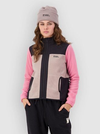 Mons Royale Pileup Wool Chaqueta Polar rosado