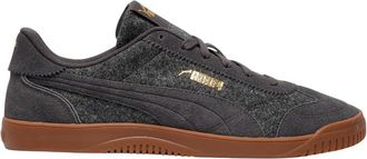 Puma Mens Club 5V5 Lux Wool Slip On Sneakers Shoes Casual - Grey, Grey, 10.5