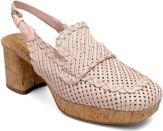 Aerosoles Santina Slingback Pump in Pale Pink at Nordstrom, Size 9.5