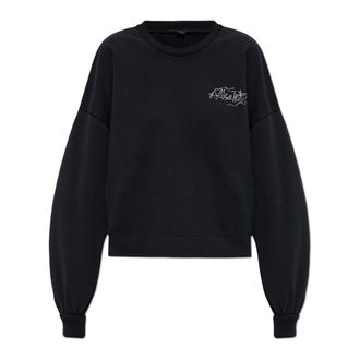 AllSaints Sweatshirts, female, Black, Size: XS Reel Lila sweatshirt