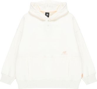 New Balance (WMNS) New Balance Classic Lifestyle Plain Hoodie Asia Sizing White AWT23322-CIC