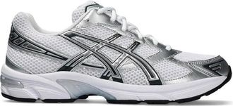 Asics Gel-1130 Sneakers Wit/Groen Mesh Leer - Dames - Sneakers - Wit - 38 EU - Leer - Schoenen