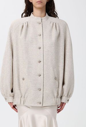 Alessandra Rich Bomber in misto cotone