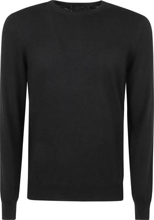 Tagliatore Sweatshirt - Heren - Ronde hals truien - Zwart - 4XL - Truien & Vesten