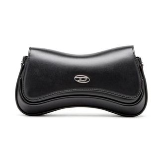 Diesel Dames, Tassen, Zwart, Maat: ONE Size Leer