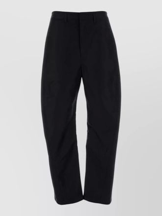 Christophe Lemaire cotton wide-leg tailored trousers