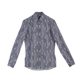 Karl Lagerfeld Camicia Derrik - Heren - Casual Overhemden - Veelkleurig - 3XL - Katoen - Overhemden