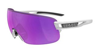 Salice 021 RWX BIANCO/RW VIOLA Mens Sunglasses White Size Standard