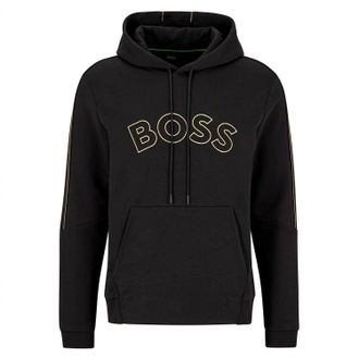 HUGO BOSS Mens Soody 2 Hoodie Sweatshirt In Black