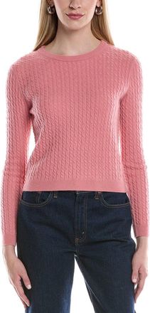 Alberta Ferretti Baby Cable Cashmere Sweater