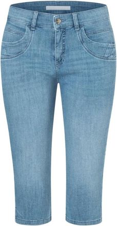 M.A.C Cropped Jeans - Dames - Jeans - Blauw - Maat: M Denim
