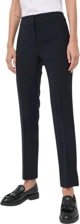 Emporio Armani Rechte broek - Dames - Broeken - Blauw - Maat: W34 Poliester