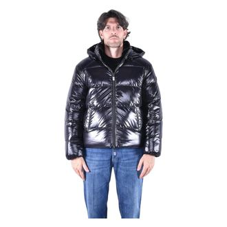 Moose Knuckles Kings Reversible Down Puffer - Heren - Jassen - Zwart - Maat: M Zijde