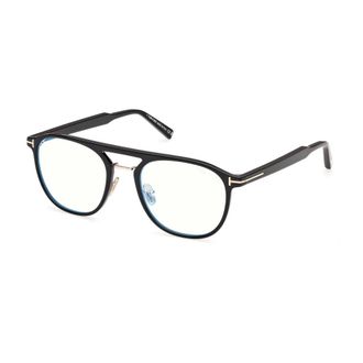 Tom Ford Pilot Eyeglasses - male - Tom Ford - Glasses - Black - 52 MM - Accessories