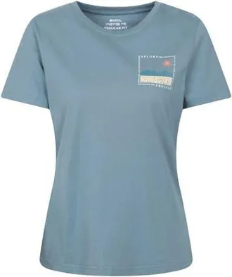 Mountain Warehouse Explore The Mountains Printed T-Shirt in Blue at Nordstrom, Size 12
