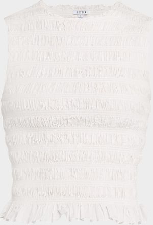 Pistola Denim Phoebe Smocked Tank Top