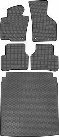 OEM Juego De Alfombrillas De Goma Para Coche Y Maletero Para Vw Passat B6 B7 Sed&aacute;n (2005-2014)