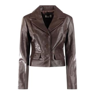 Pence 1979 Giacche in Pelle - - Jackets - Donna - Marrone - S